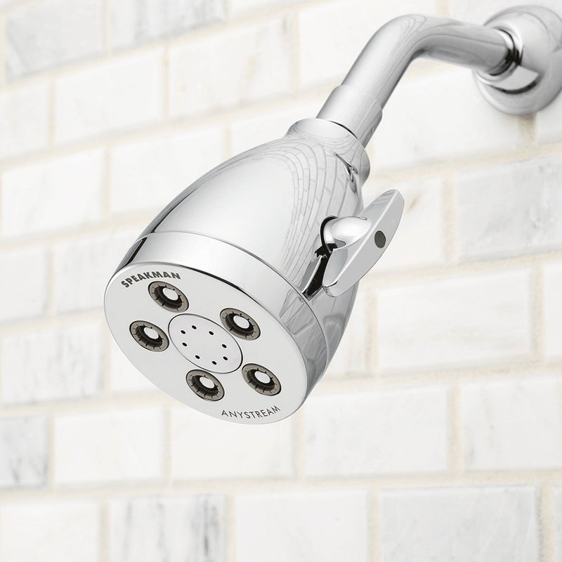 Speakman S-2005-H-E2 Hotel Anystream Shower Head for Stylish Bathroom DÃ©cor, 2.0 GPM, Chrome - Image 2